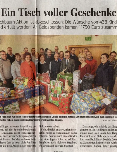 NRZ - Ein TIsch voller Geschenke - 21. Dezember 2016