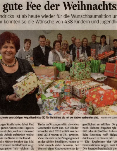 NRZ - Die gute Fee der Weihnachtszeit - 02. November 2017
