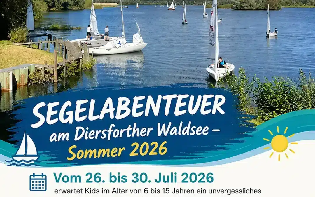 Segelabenteuer am Diersforther Waldsee – Sommer 2026